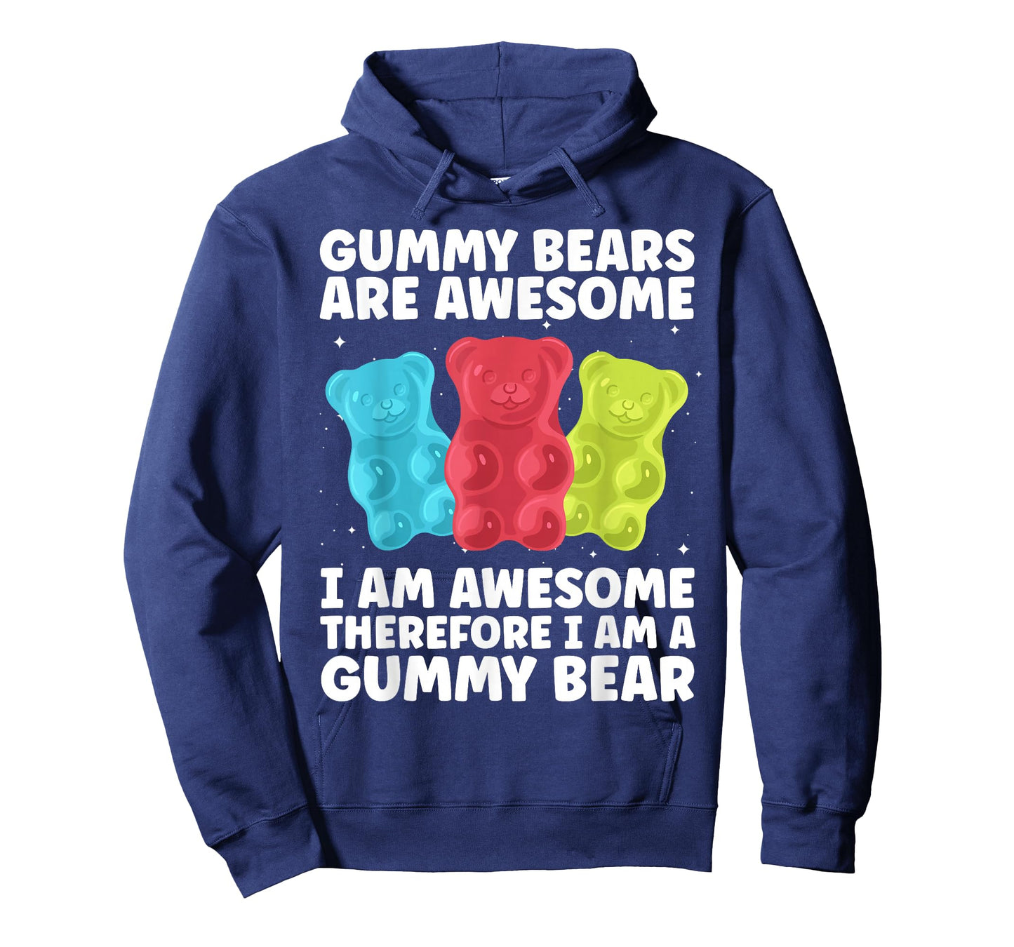 Funny Gummy Bear Art For Kids Girl Women Candy Lover Gummies T-Shirt