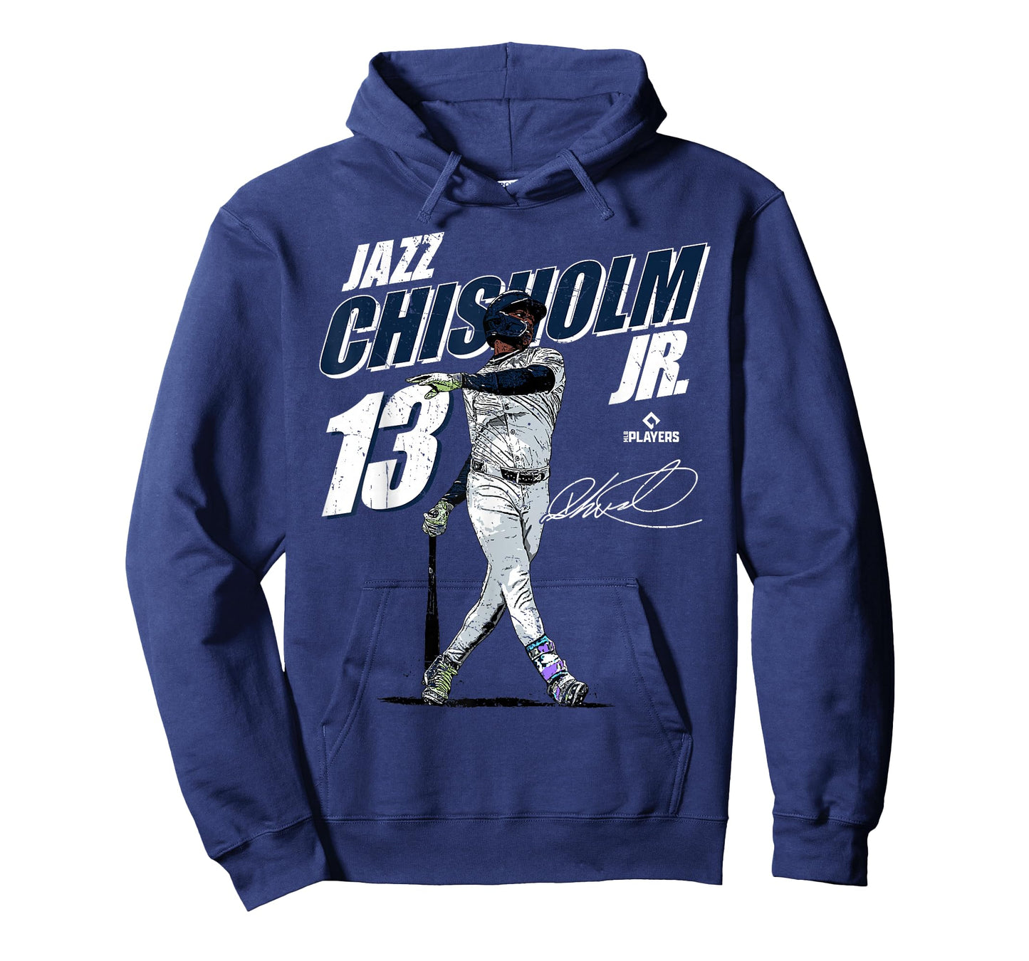 License Champs Jazz Chisholm Unisex-Adults, Unisex-Kids Baseball Fan Blue Small Modern Sports Team Themed Classic Fit Lightweight T-Shirt