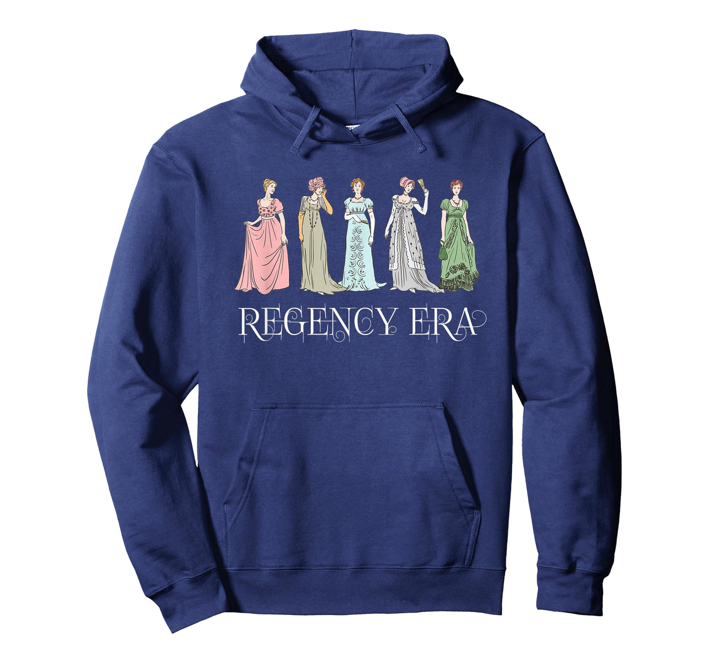 Jane Austen Book Club Vintage Regency Era Fashion Style T-Shirt