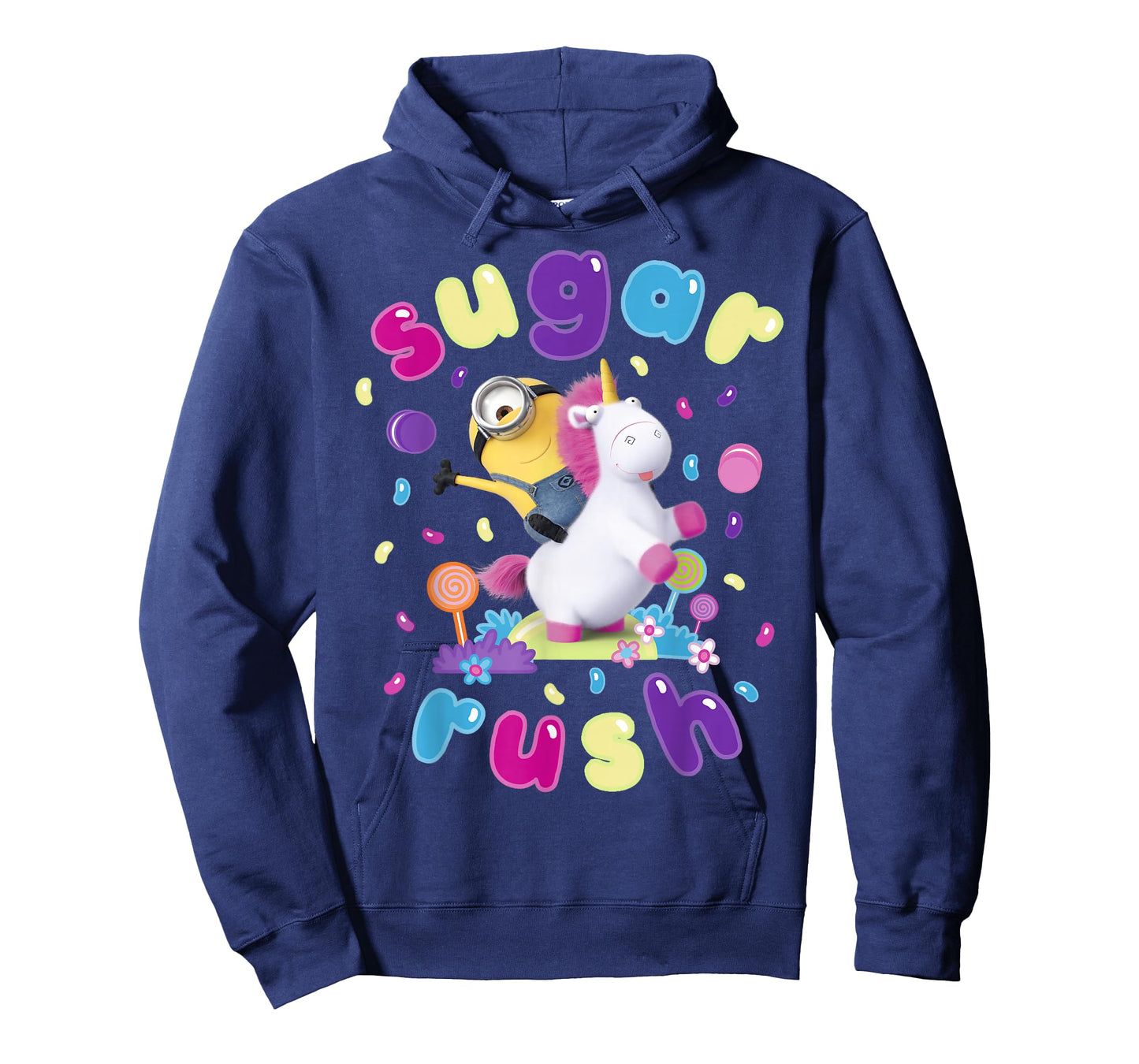 Despicable Me Minions Sugar Rush Candy Graphic T-Shirt T-Shirt