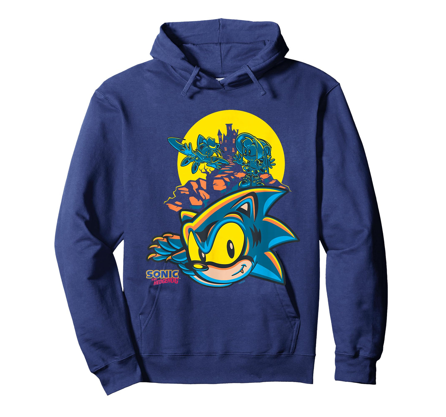 Sonic The Hedgehog Halloween Haunted House Costumes T-Shirt
