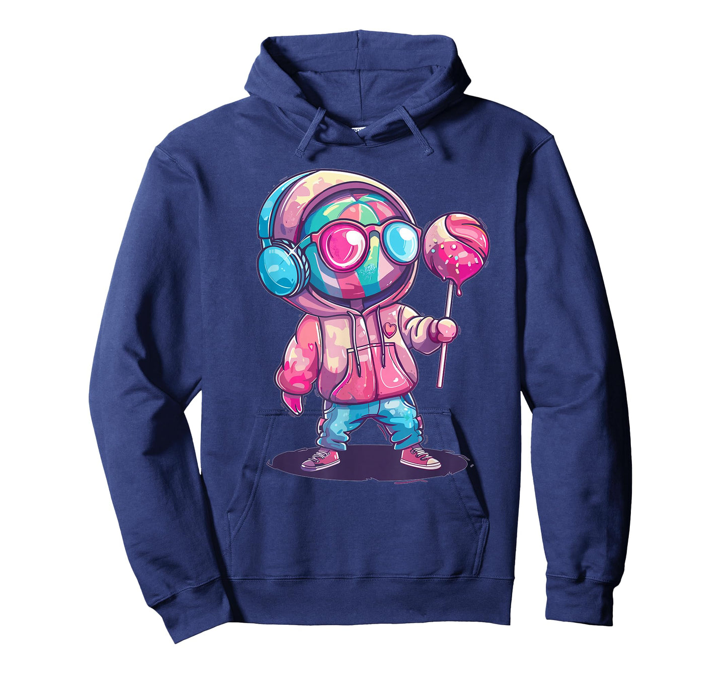 Cute Lollipop With Sunglasses I Kids Lollipop T-Shirt
