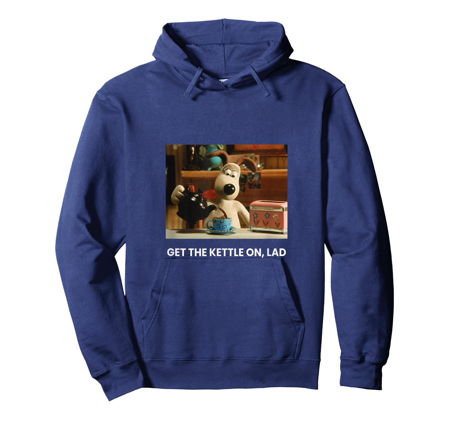 Wallace & Gromit Get The Kettle On Lad Gromit PAPL778 T-Shirt