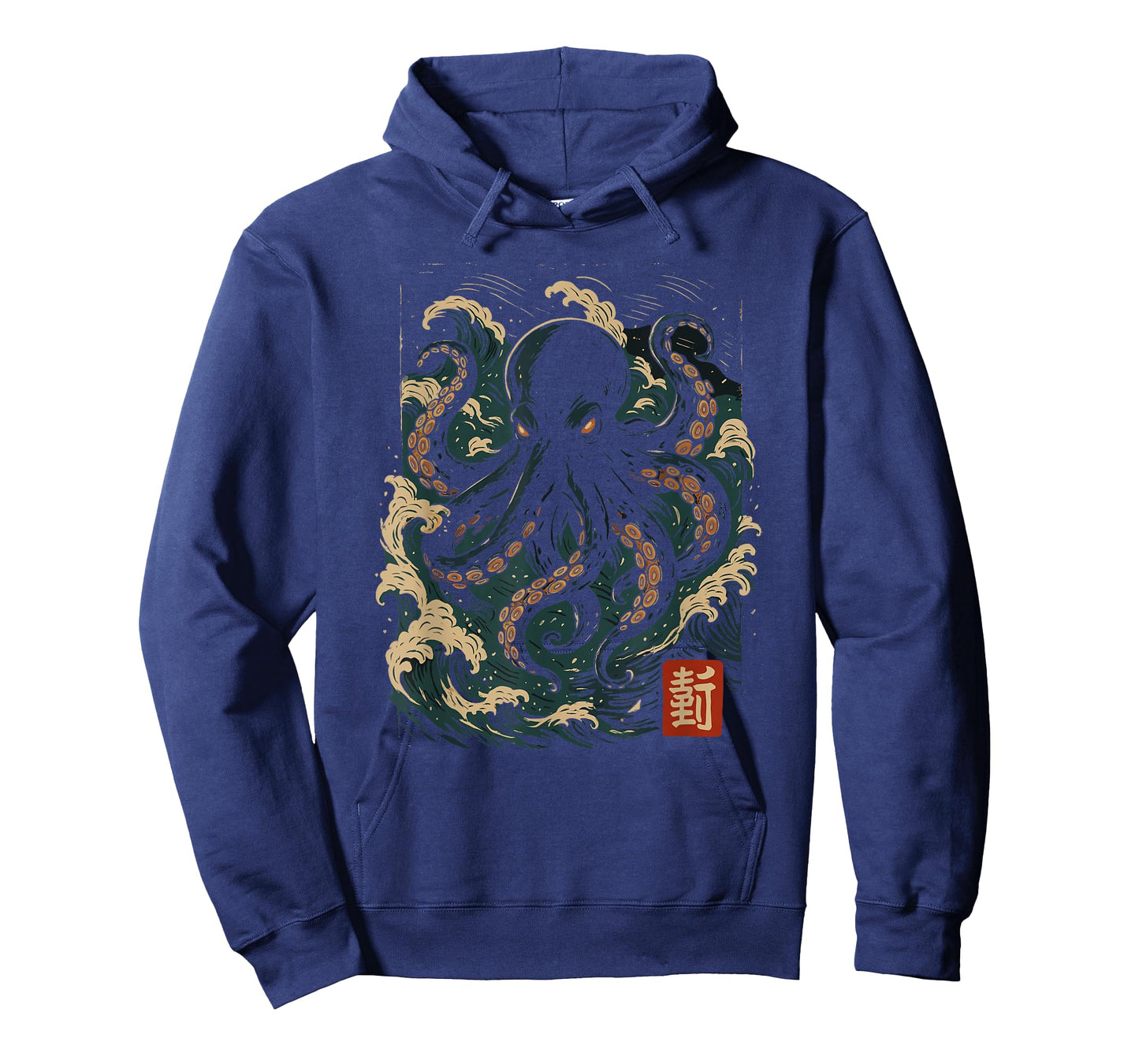 Japanese Sea Monster Octopus Ocean Art T-Shirt