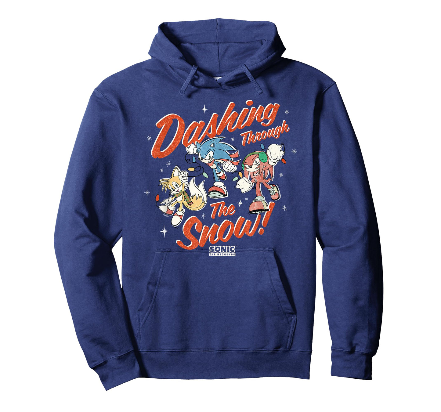 Sonic The Hedgehog Christmas Dashing Through The Snow! T-Shirt