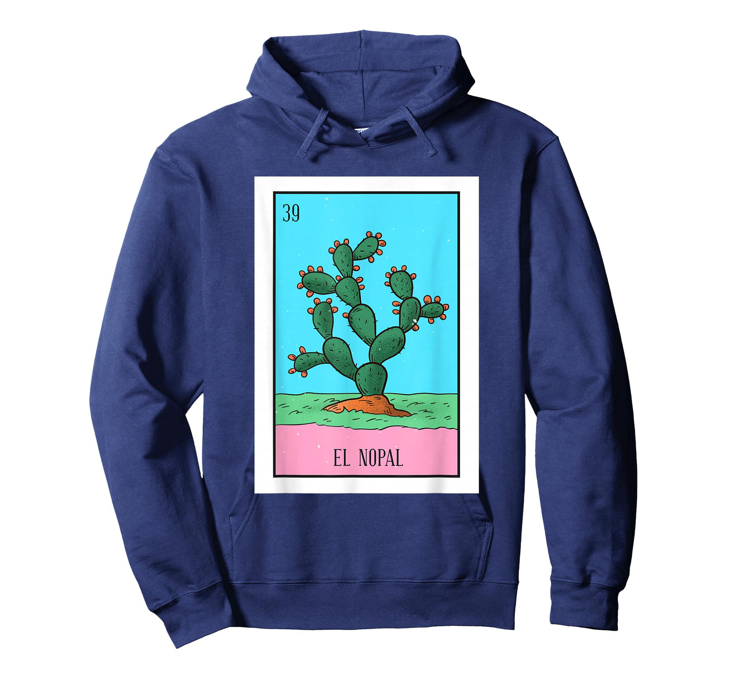 El Nopal Lottery Card Gift The Cactus Card Mexican Lottery T-Shirt