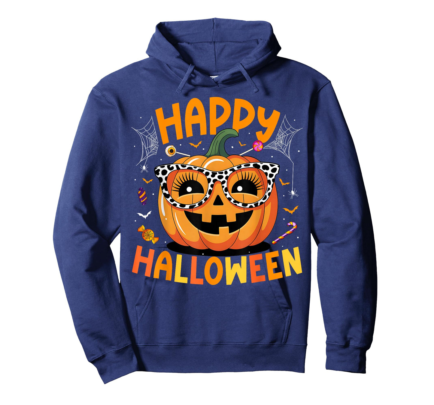 Happy Halloween 2025 Funny Pumpkin Trick Or Treat Men Women T-Shirt