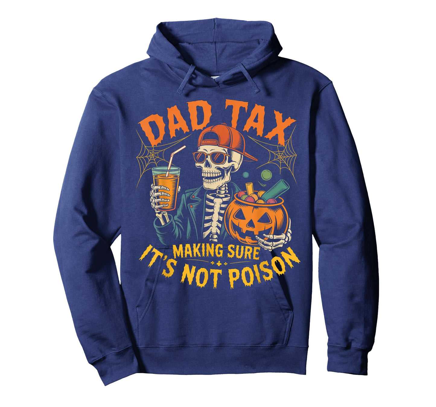 Skeleton Papa Halloween Dad Tax Making Sure Not Poison T-Shirt