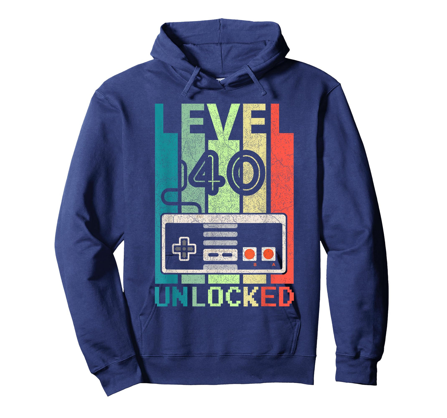 Level 40 Unlocked Video Gamer 40th Birthday Gifts T-Shirt