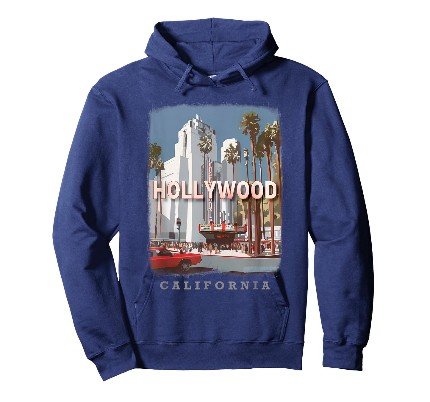 Hollywood California Los Angeles CA Hollywood Icons SD915 T-Shirt