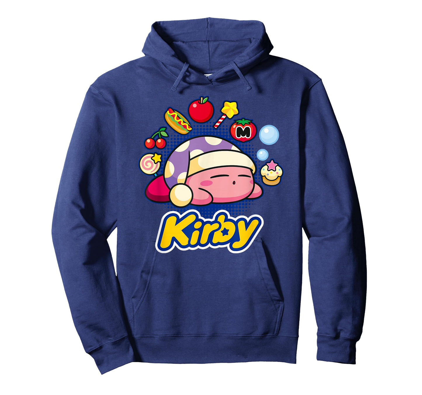 Kirby Sleeping Dreaming About Many Tasty Little Trinkets T-Shirt