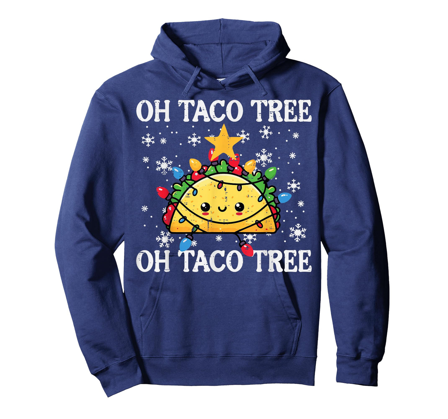 Christmas Oh Taco Tree Xmas Mexican Food Men Women Boys Kids T-Shirt