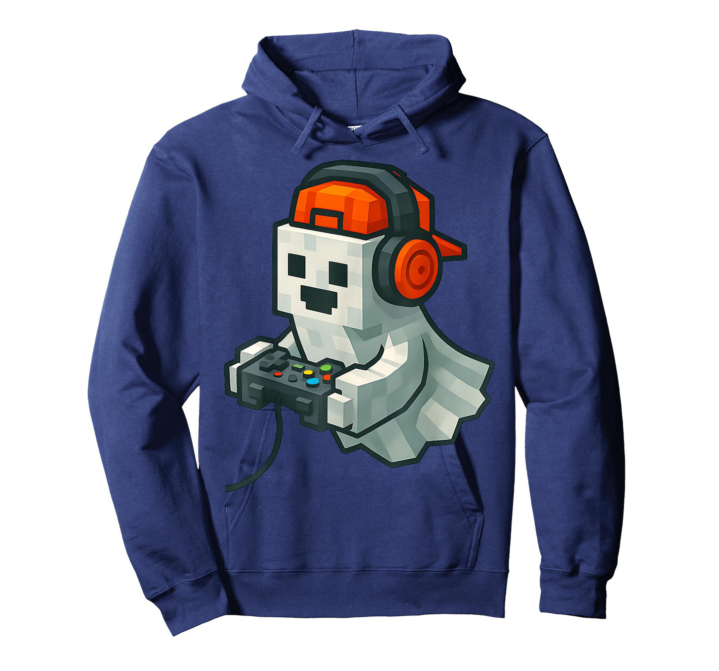 Halloween Ghost Gamer Funny Pixel Video Gaming Boys Men Kids T-Shirt