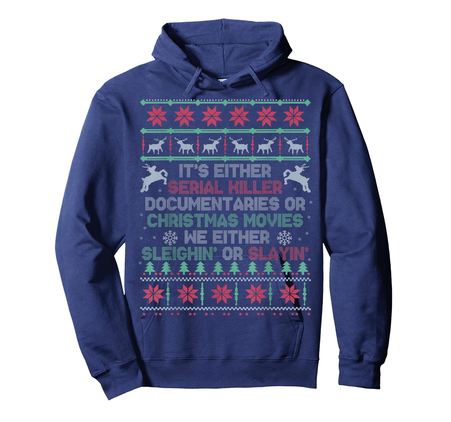 Serial killer documentaries or Christmas movies Watching T-Shirt