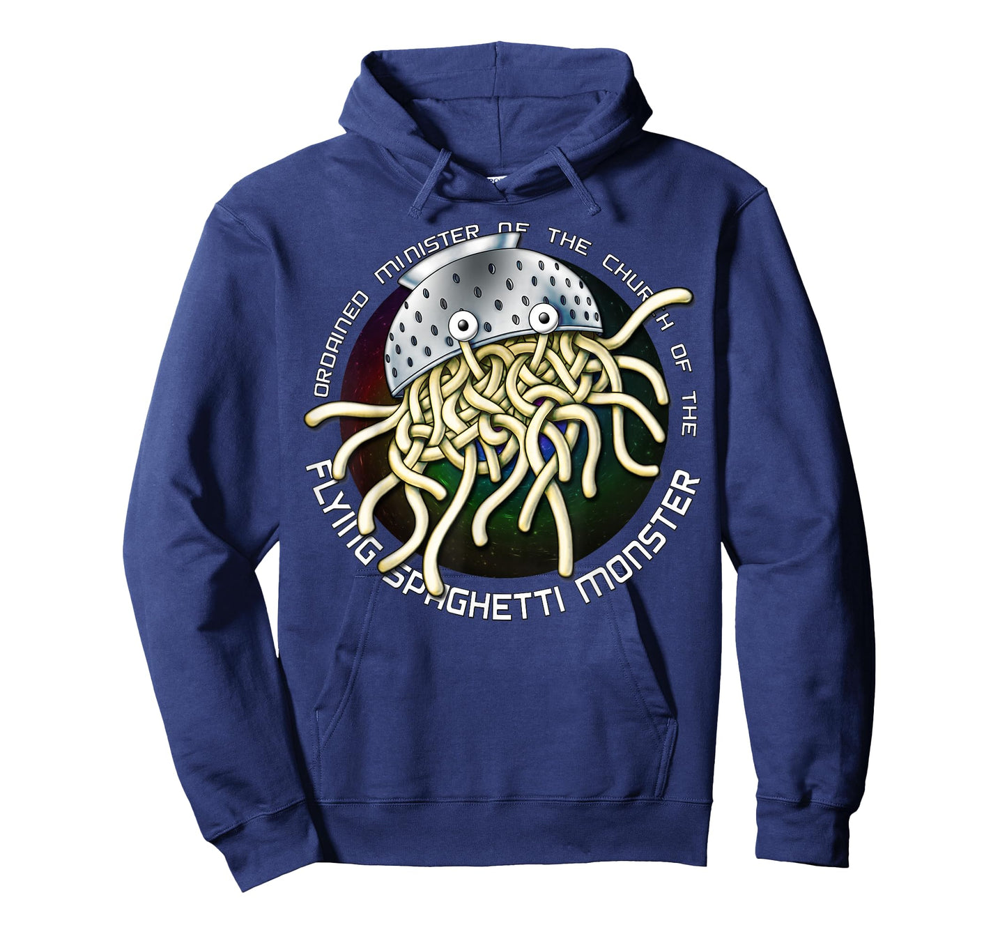 Ordained Minister Church of the Flying Spaghetti Monster FSM T-Shirt