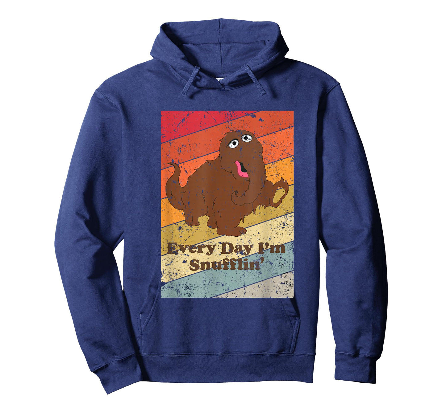 Every Day Im Snufflin Retro Color Design T-Shirt