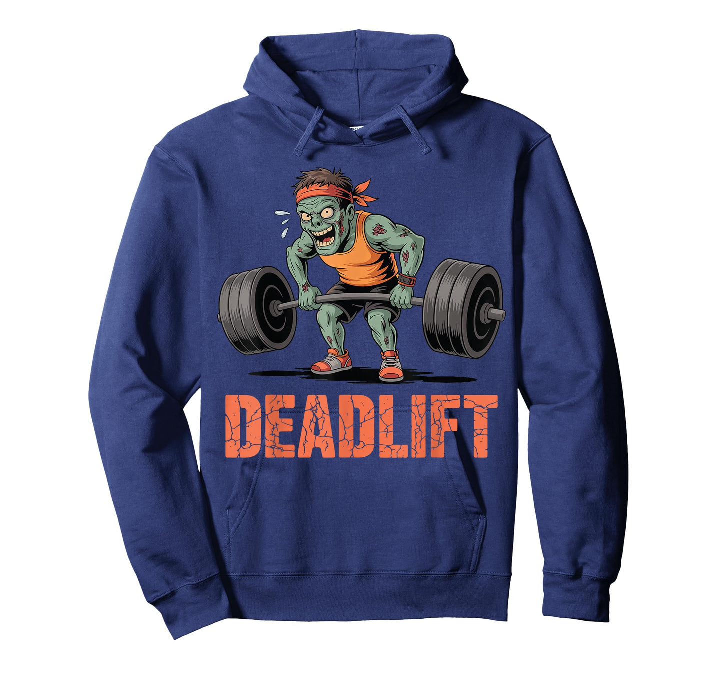 Zombie Deadlift Halloween Gym Workout Spooky Bodybuilding T-Shirt