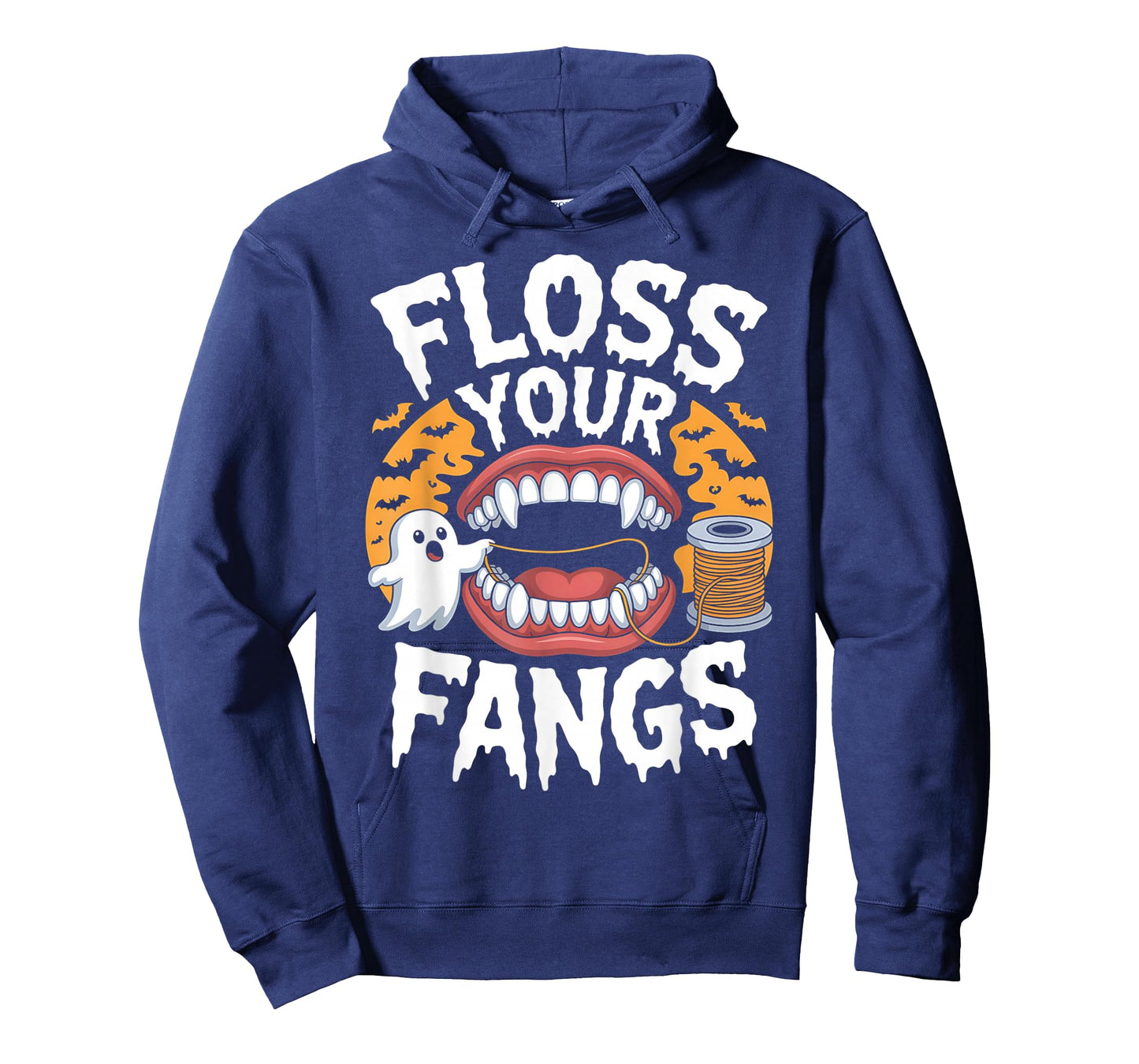 Floss Your Fangs Dental Halloween Shirt Dentist Halloween T-Shirt