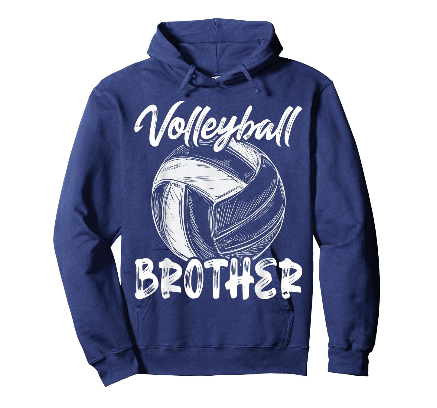 Brother For Men Family Matching Volleyball Player T-Shirt