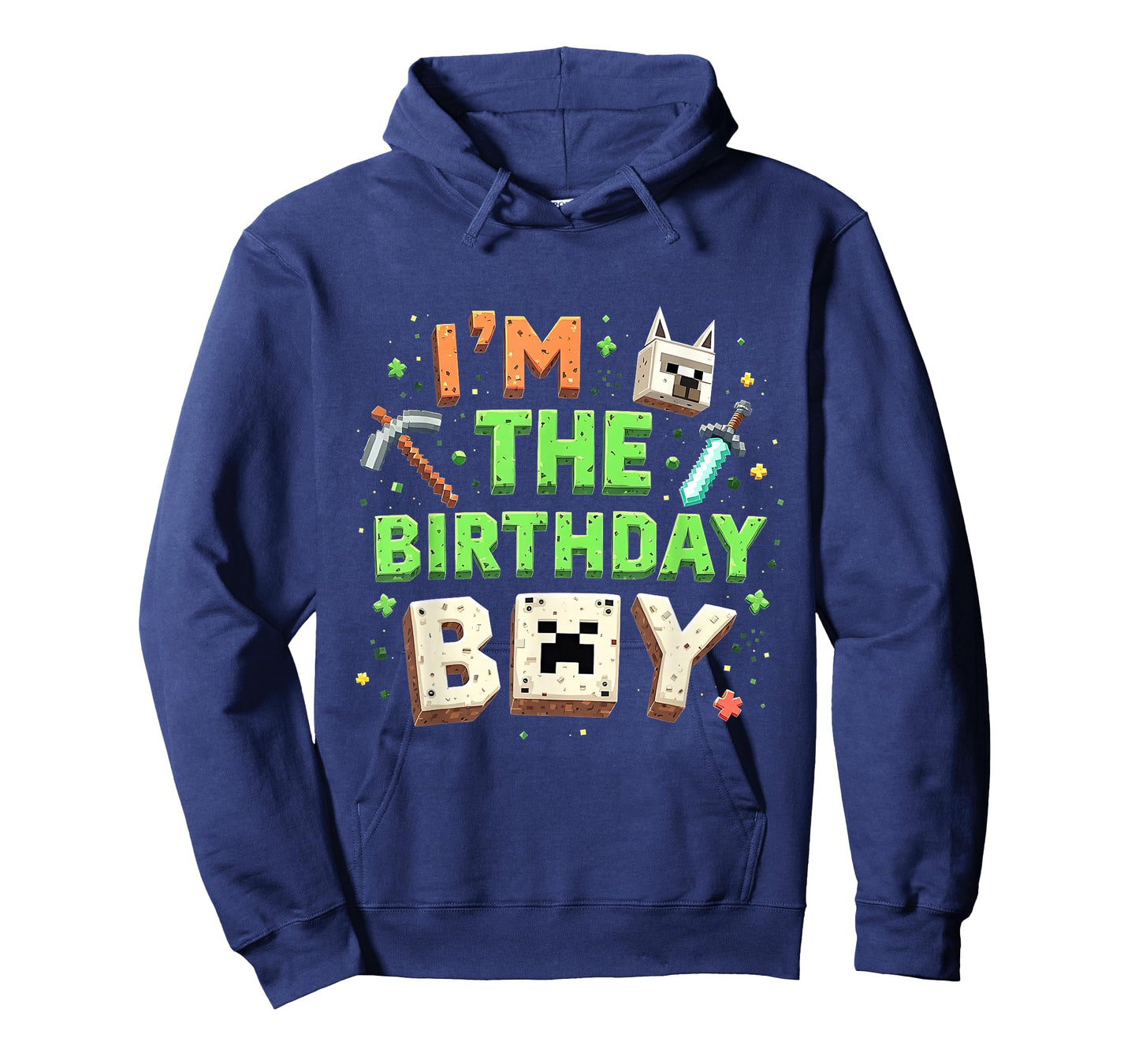 Bday Party I'm The Birthday Boy Video Gamer Pixel Number T-Shirt