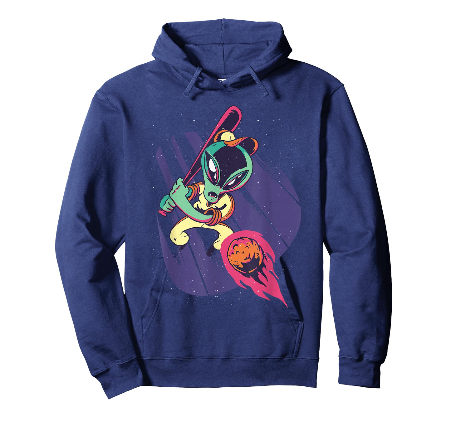 Baseball Alien Space T-Shirt
