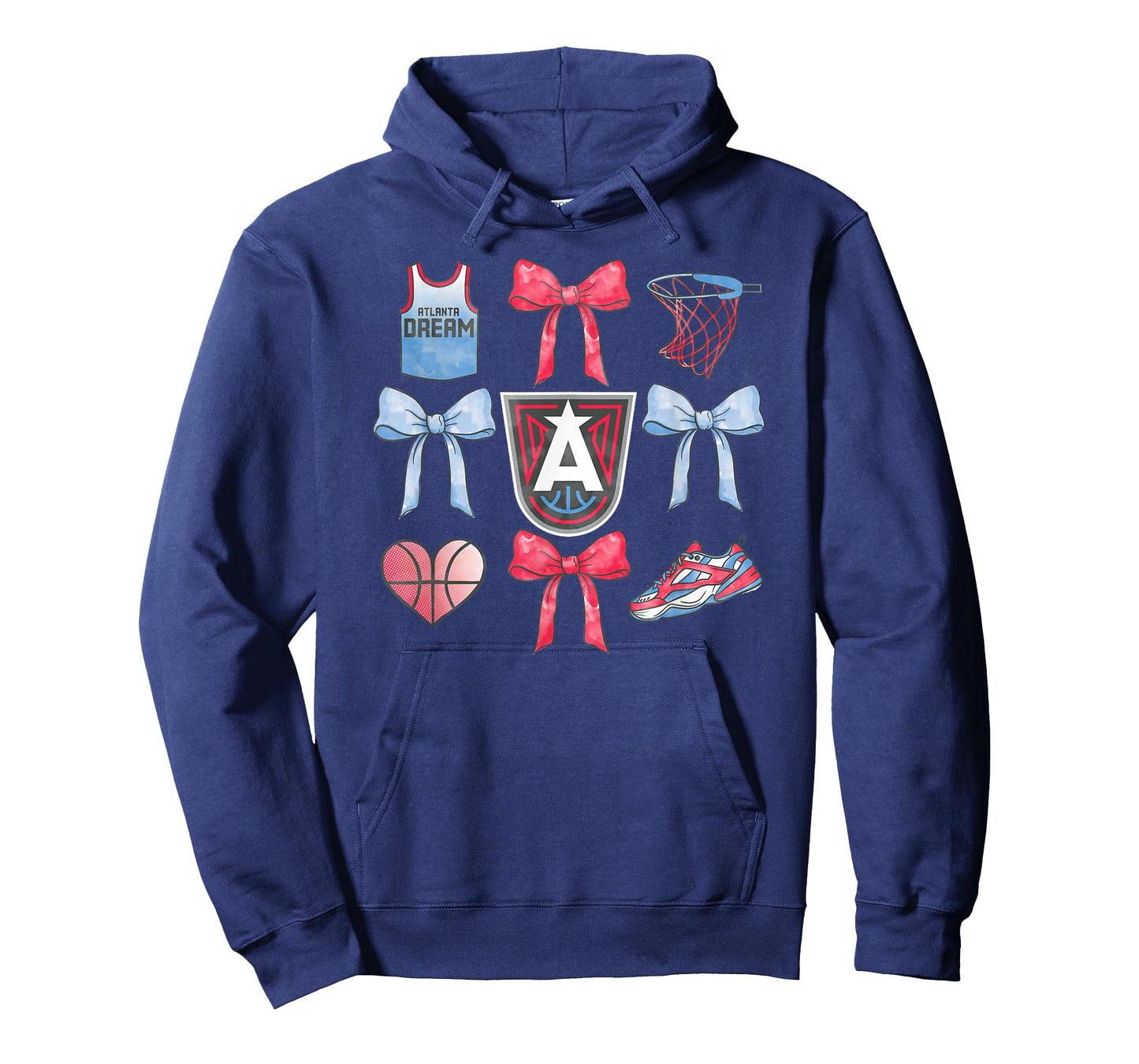 WNBA Atlanta Dream Bow Grid T-Shirt