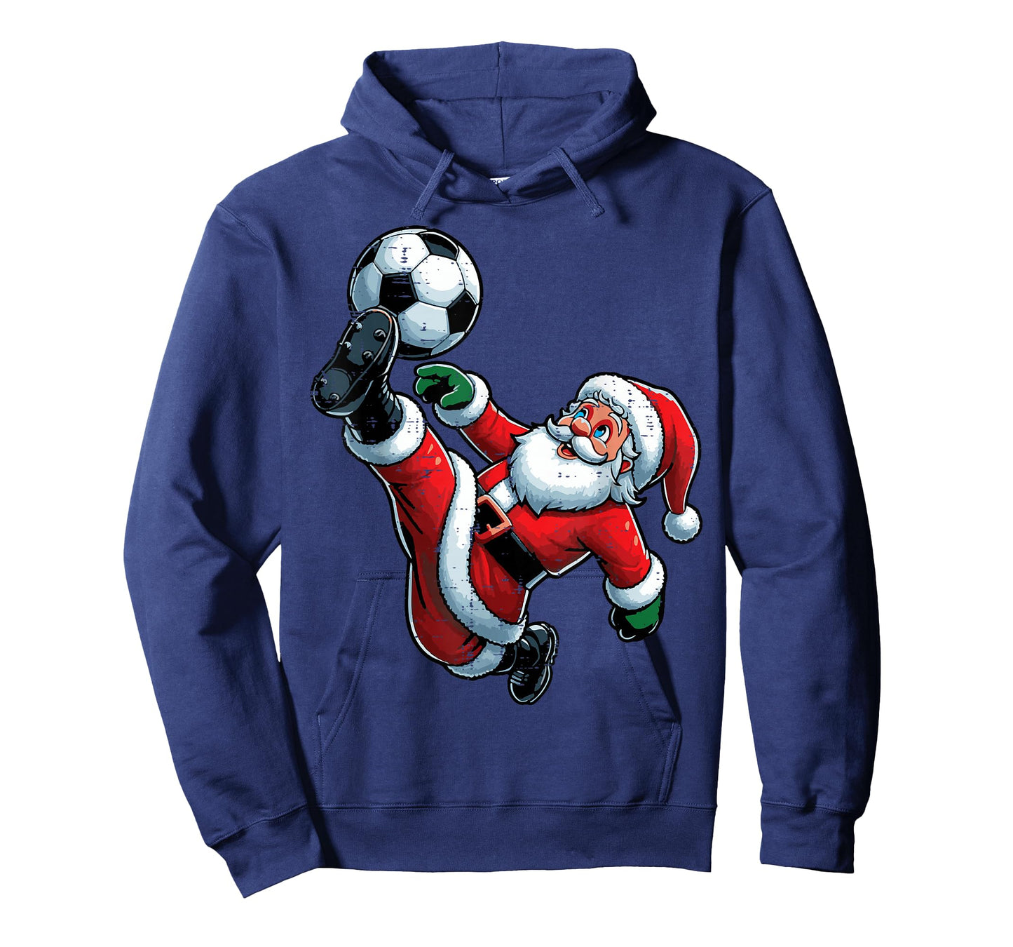 Christmas Soccer Bicycle Kick Xmas Football Boys Kids Men T-Shirt