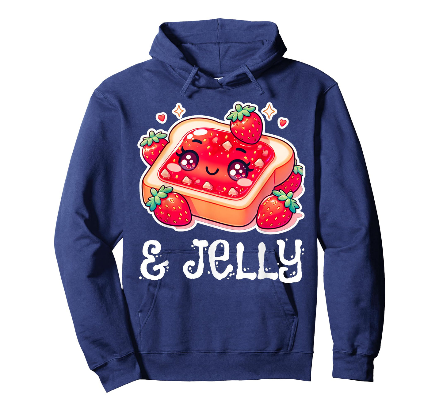 Kawaii Strawberry & Jelly Peanut Butter Toast Twins Matching T-Shirt