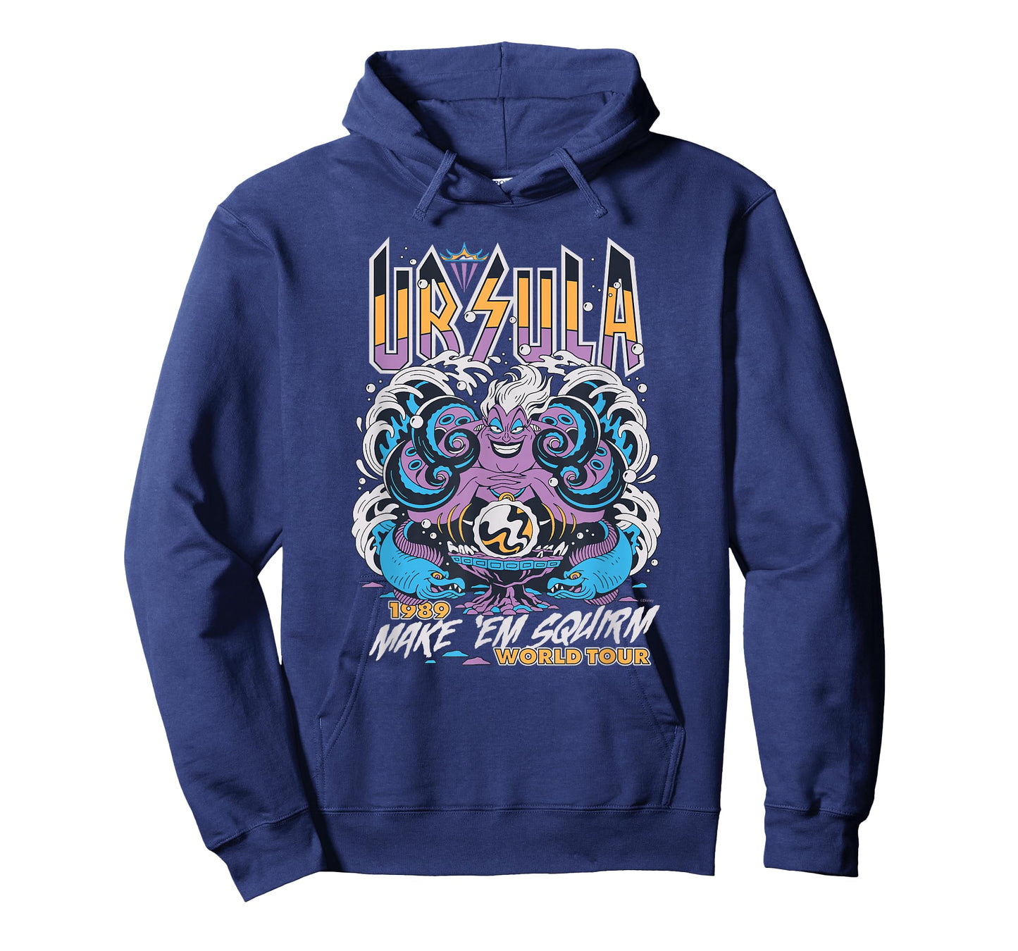 Disney Villains The Little Mermaid Ursula World Tour Band T-Shirt