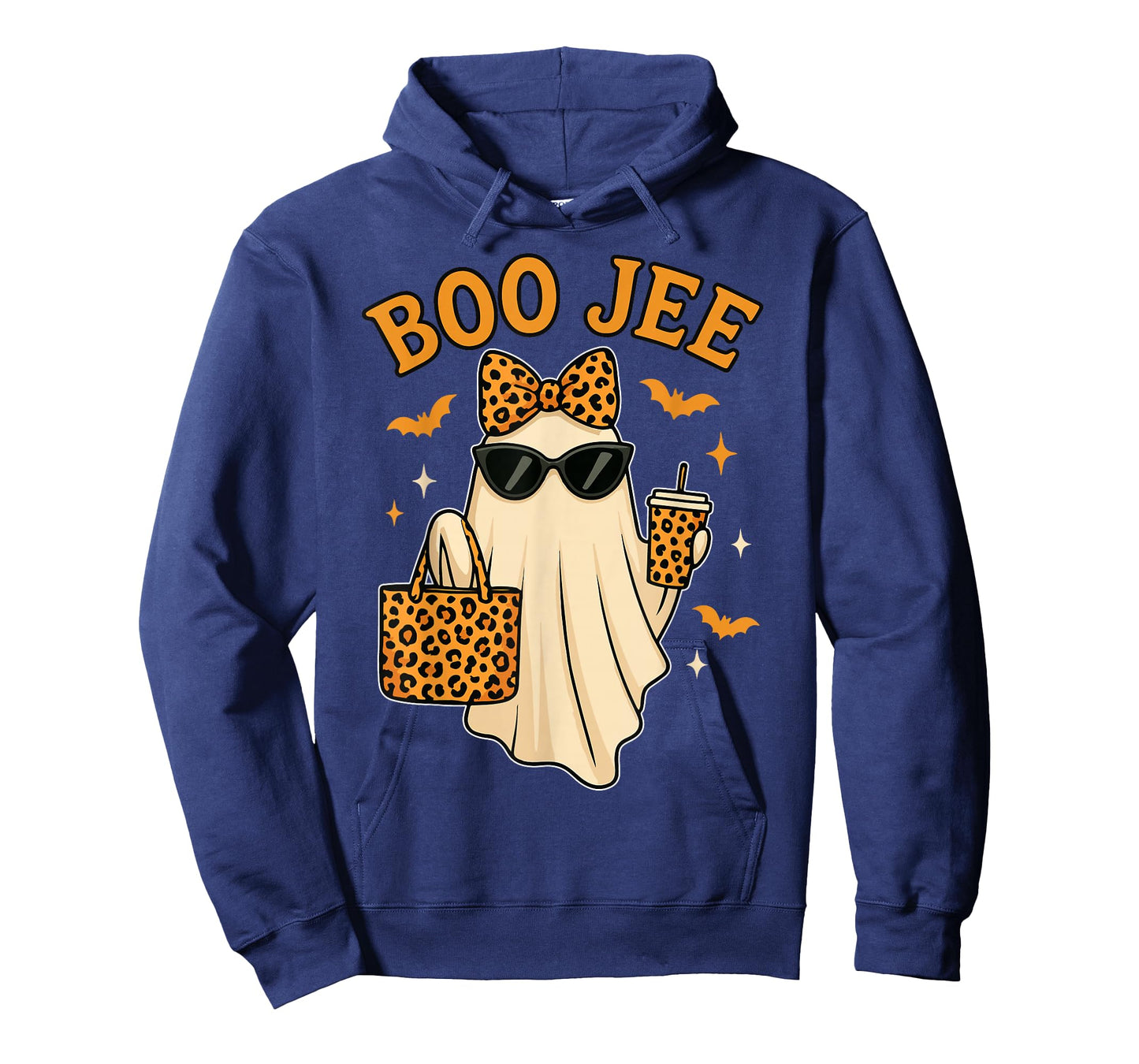 Boojee Ghost Halloween Shirt Women Girls Boo JEE Ghost Kids T-Shirt