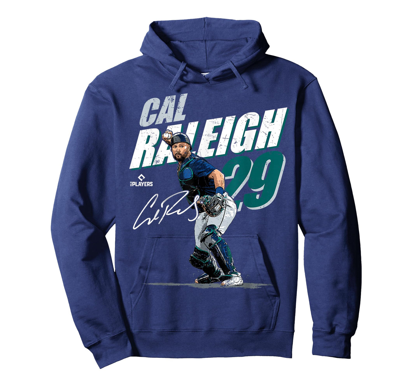 Cal Raleigh | Seattle MLB Baseball Players | MLBCRA204M T-Shirt