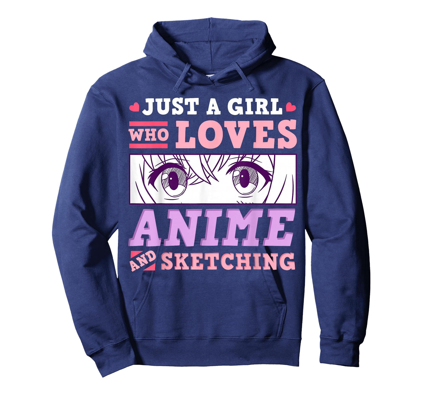 Anime and Sketching Just a Girl Who Loves Anime Gift T-Shirt