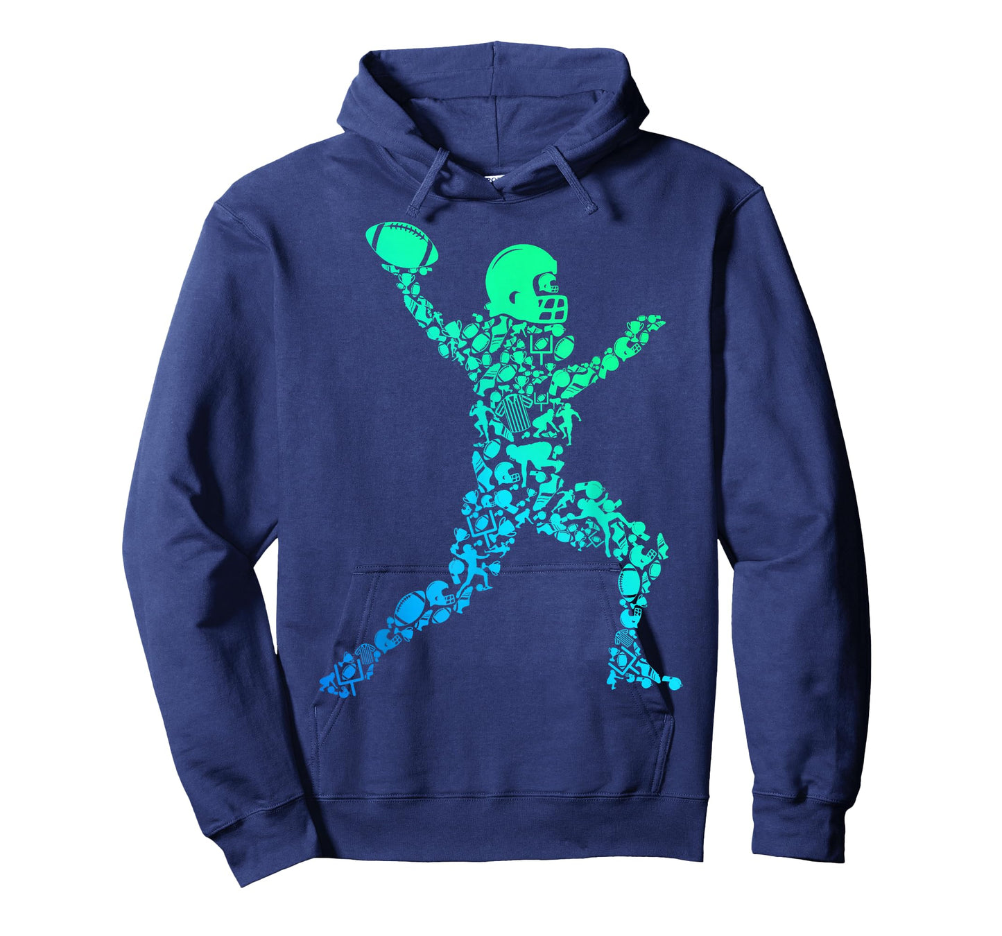 Football American Football Boys Kids Men T-Shirt