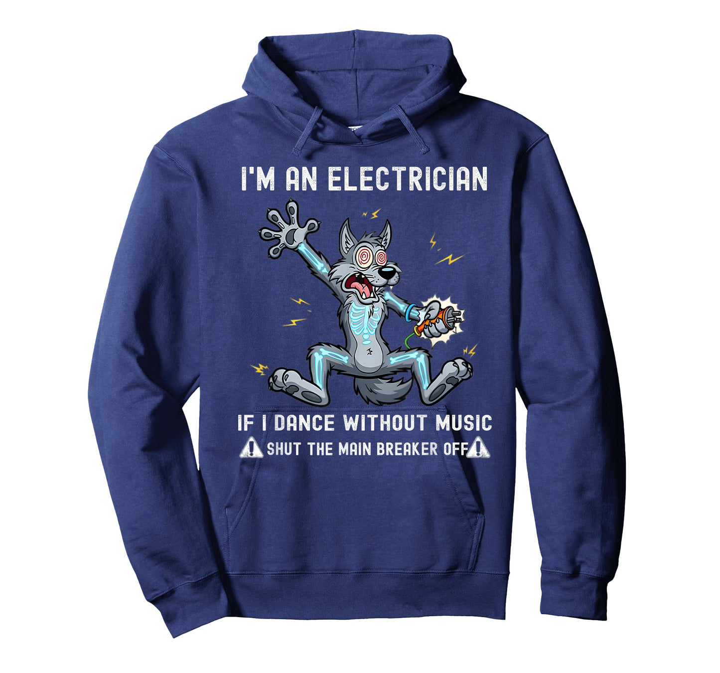 I'm an Electrician if I Dance Without Music Shut The Main T-Shirt