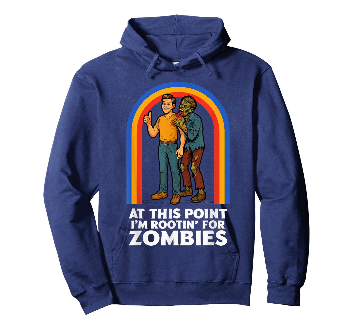 Zombie Men Women Kids Funny Halloween T-Shirt