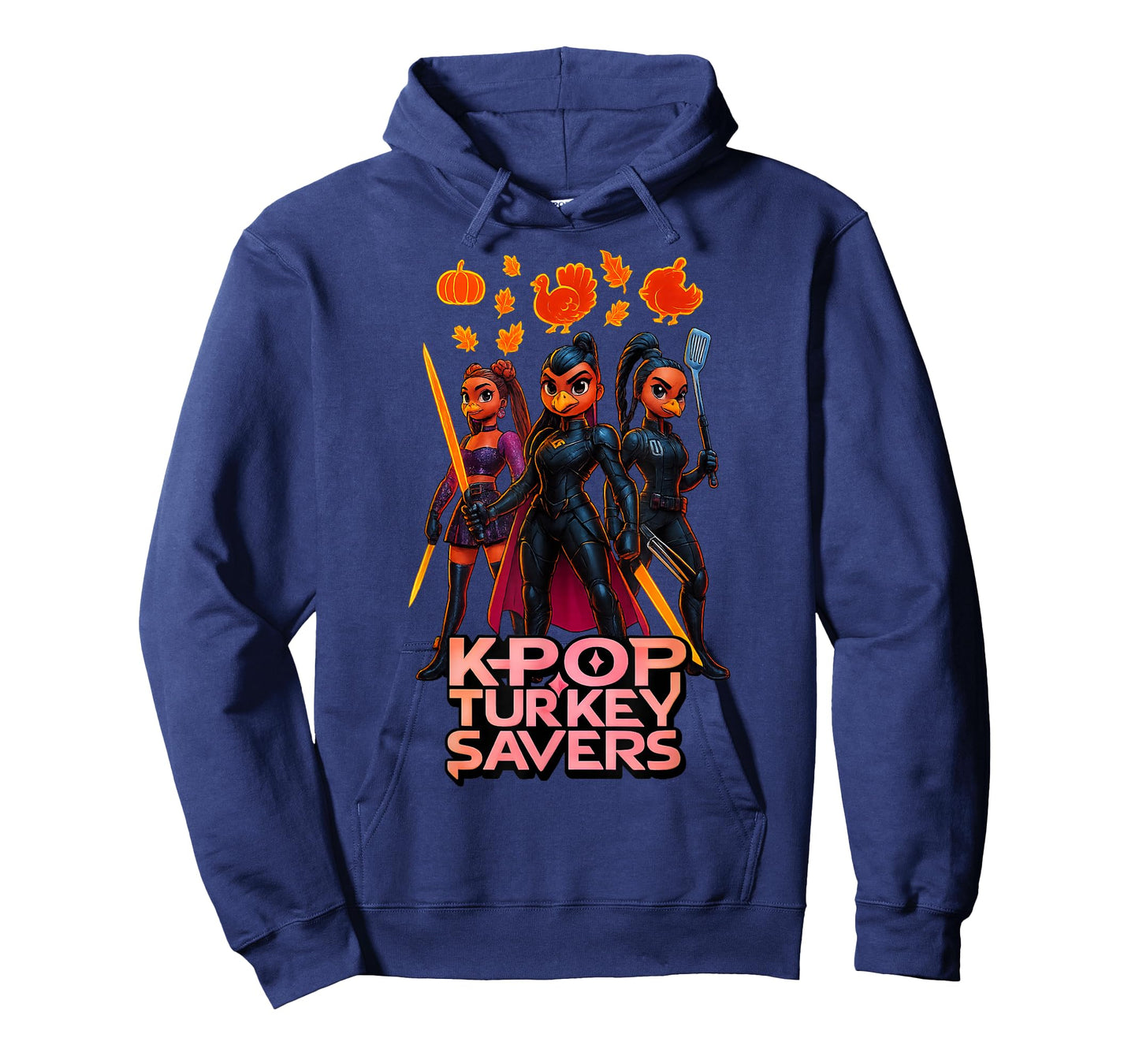 K-Pop Turkey Savers | Funny Thanksgiving Graphic T-Shirt