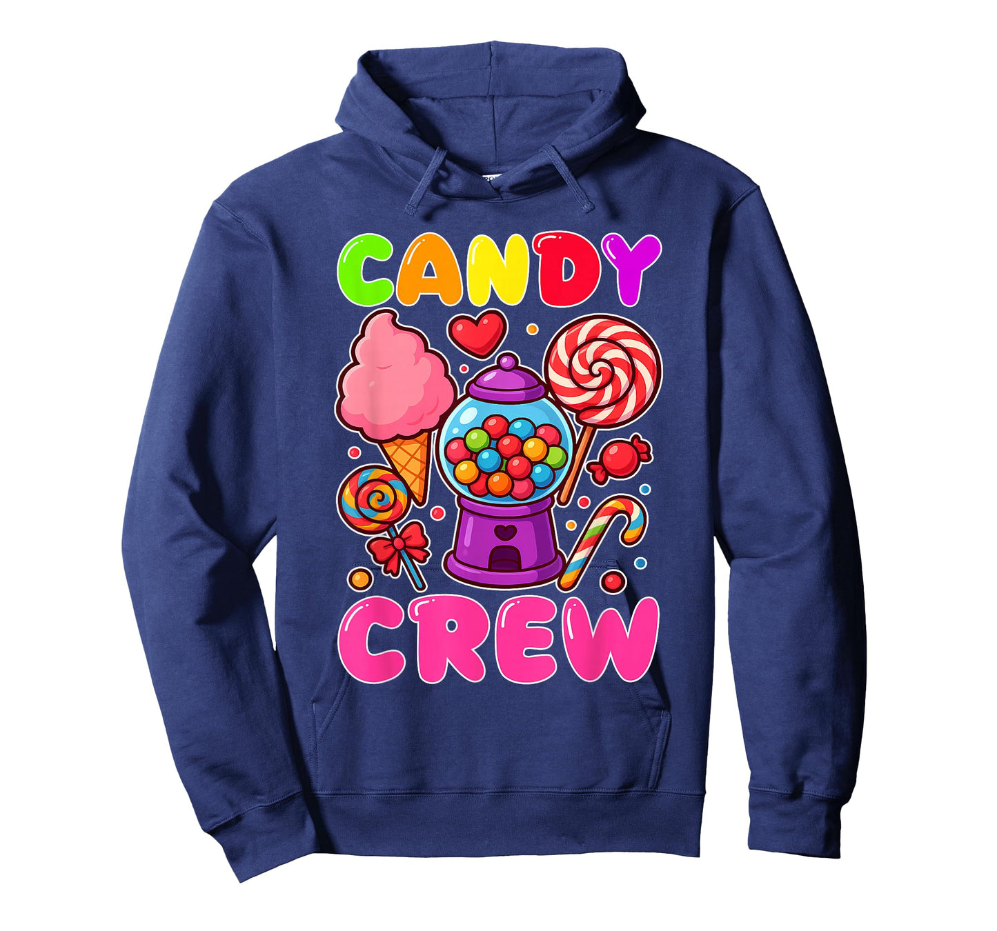 Candy Crew Candy Land Security Sweetie Candy Squad Kid Girls T-Shirt