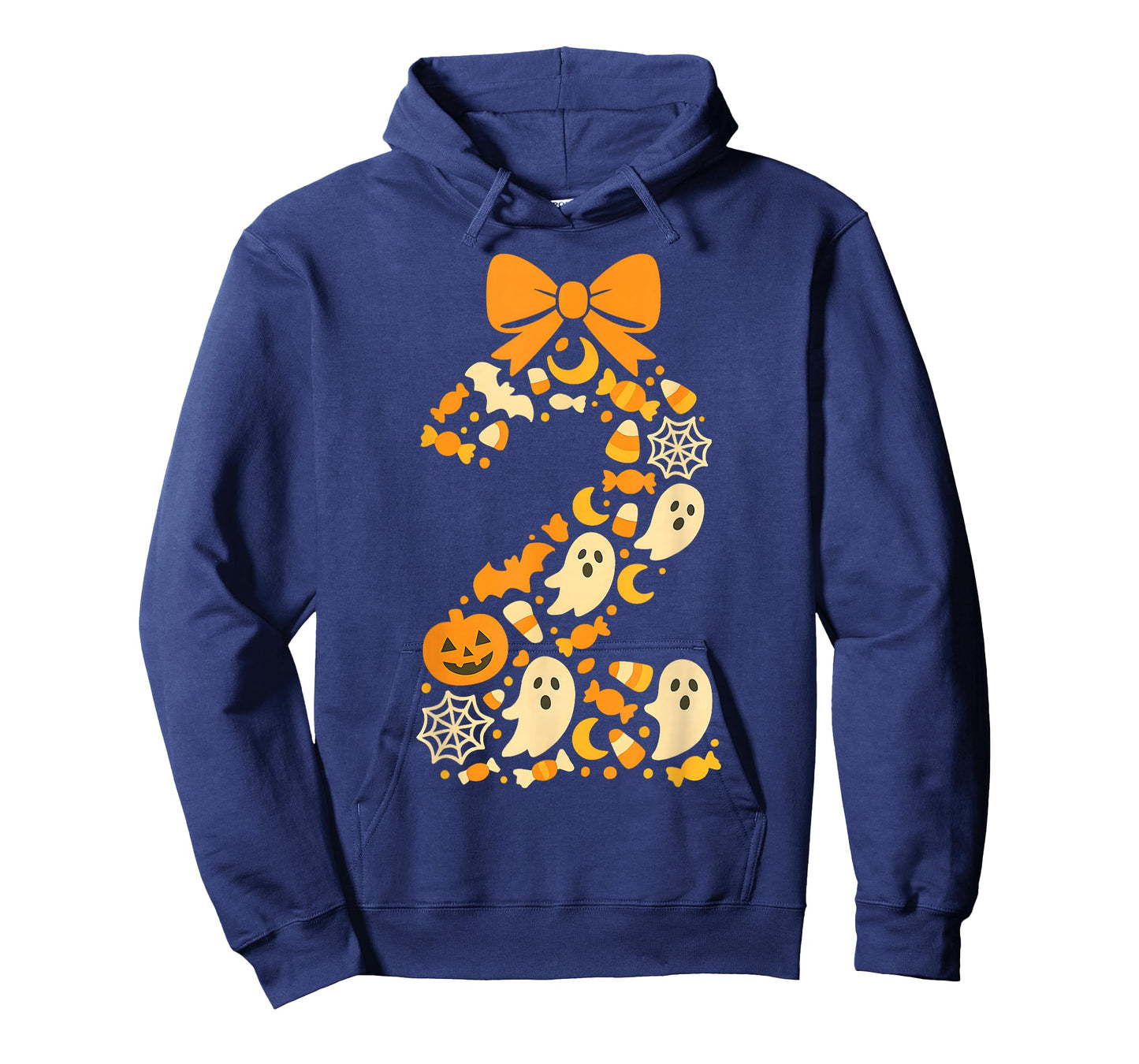 Kawaii Halloween Second Birthday Number Two 2 Year Old Kids T-Shirt