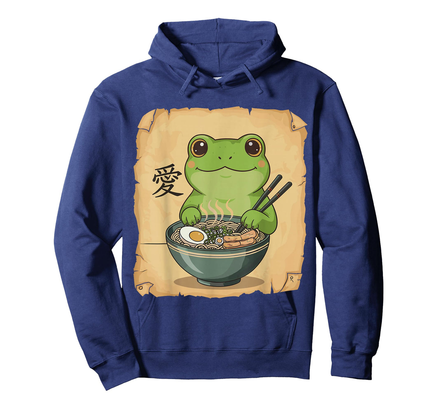 Ramen Frog Noodle Kawaii Lover Japanese Funny Graphic T-Shirt