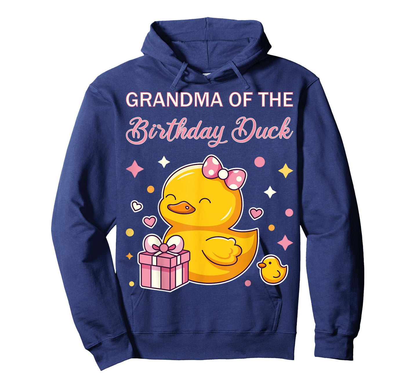 Grandma of the Birthday Duck Christmas Anime Party Outfit T-Shirt