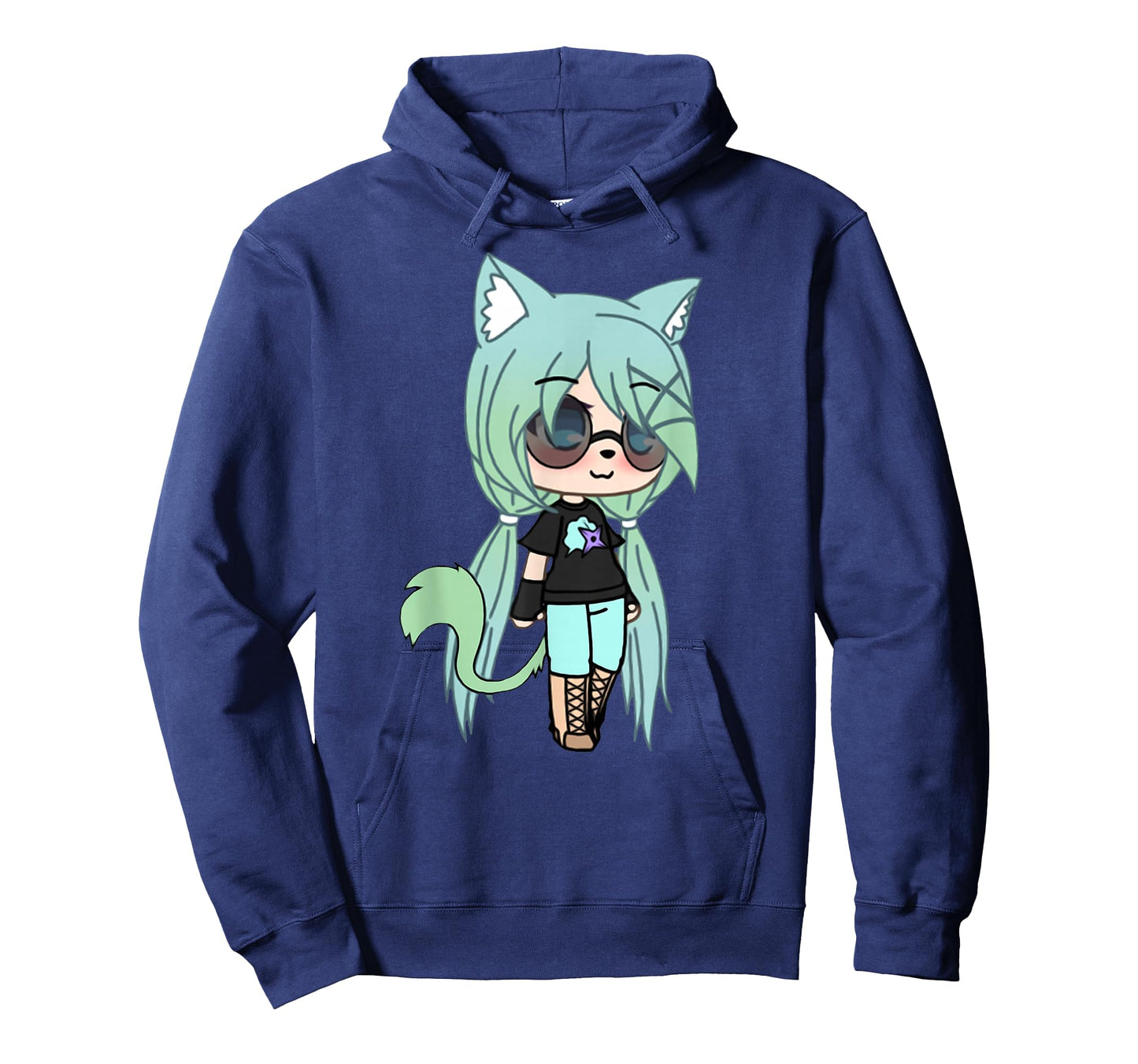 Cute Chibi style Kawaii Anime Girl Chloe Chan the Tomboy T-Shirt