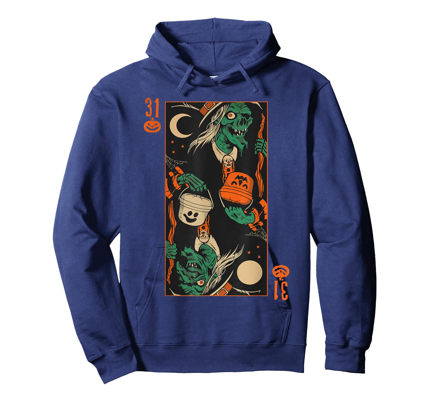 Scary Witch Funny Halloween Pumpkin T-Shirt