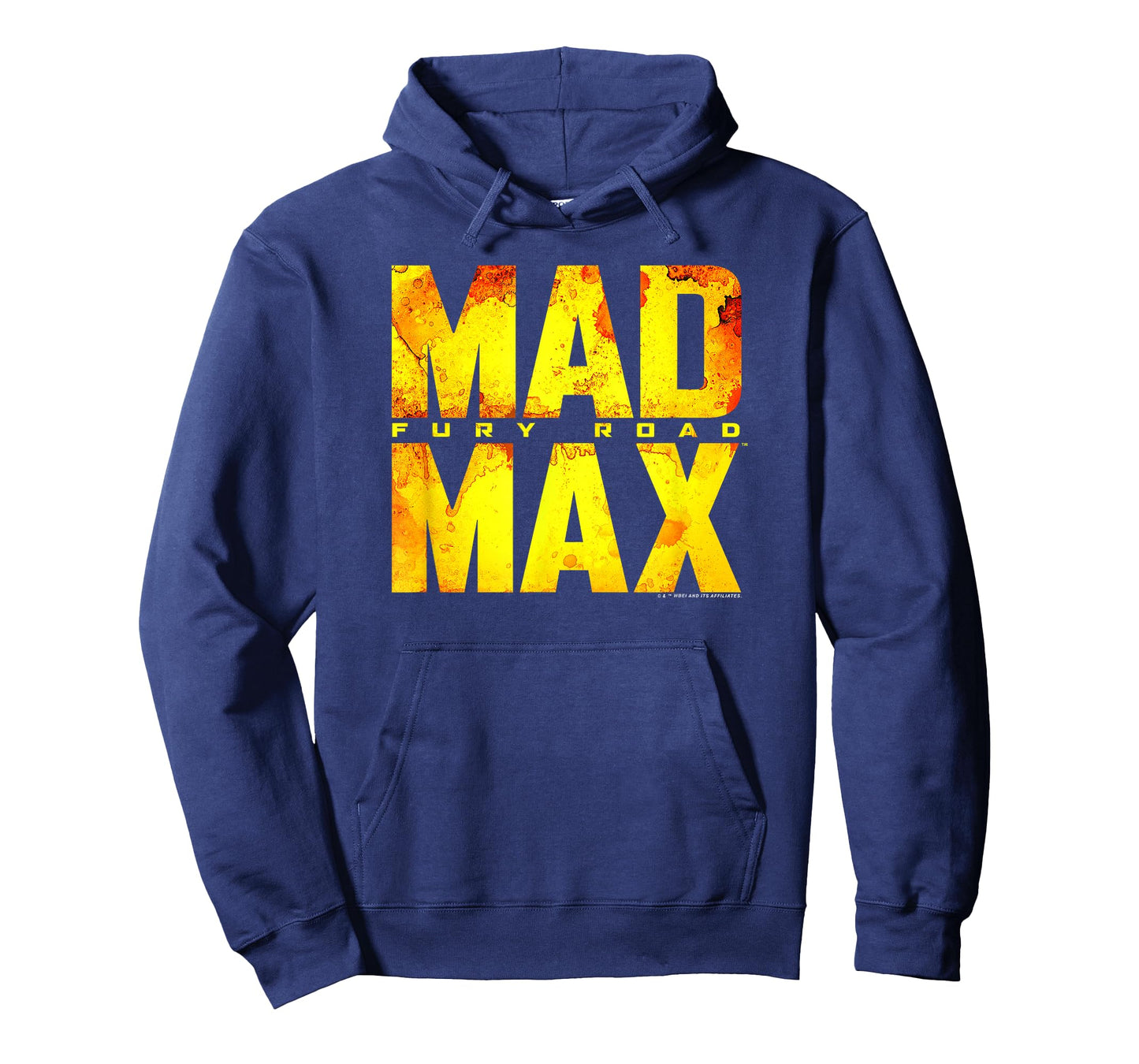 WB100 Mad Max Fury Road Bold Gold Stack Movie Logo T-Shirt