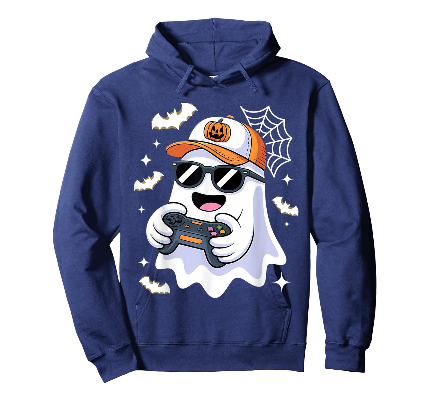 Halloween Ghost Gamer Scary Costume Gaming Men Boys Kids T-Shirt