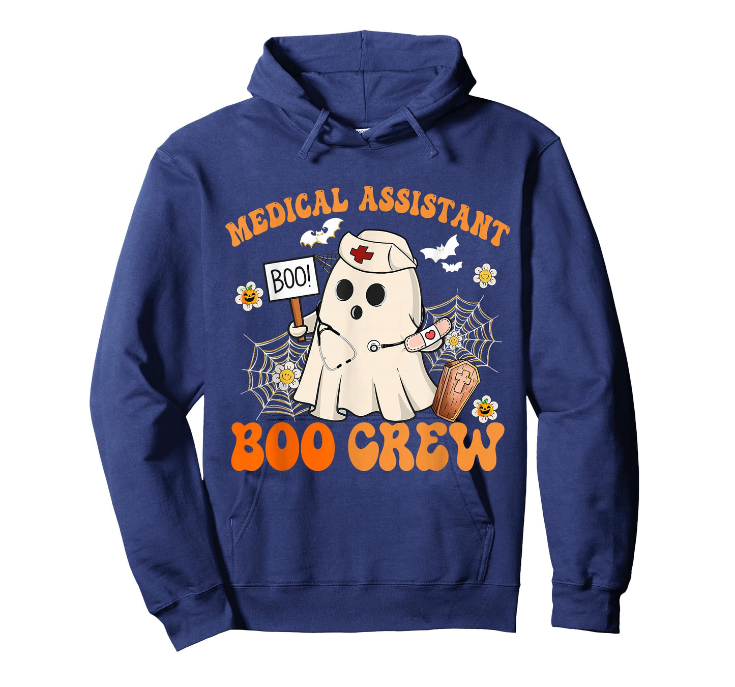 Medical Assistant Boo Crew Funny Ghost Halloween Costumes T-Shirt