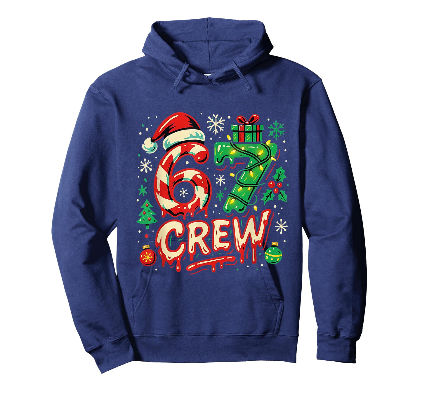 67 Crew Matching Christmas Family Meme Holiday Design T-Shirt