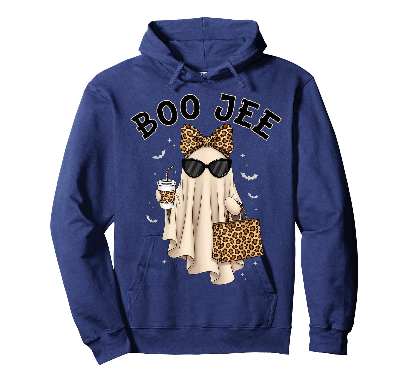 Boo JEE Boujee Ghost Halloween October Vibes Spooky Ghost T-Shirt