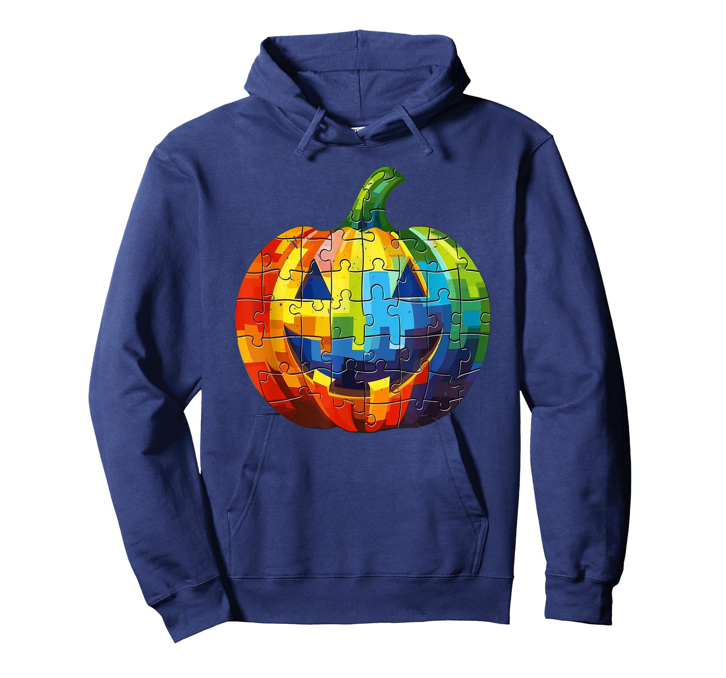 Autism Halloween Puzzle Trick Or Treat Autism Awareness T-Shirt