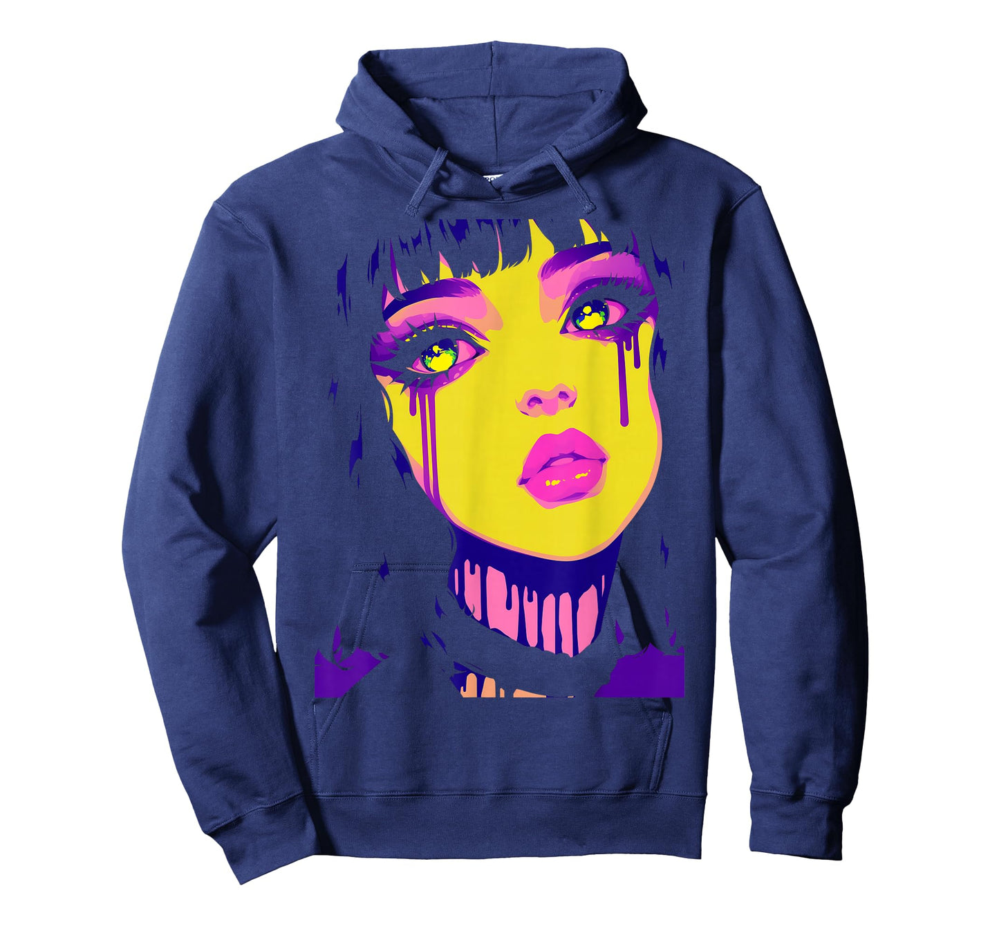 Cybergoth Cybercore Grunge Punk Goth Girl Alt Anime Manga T-Shirt