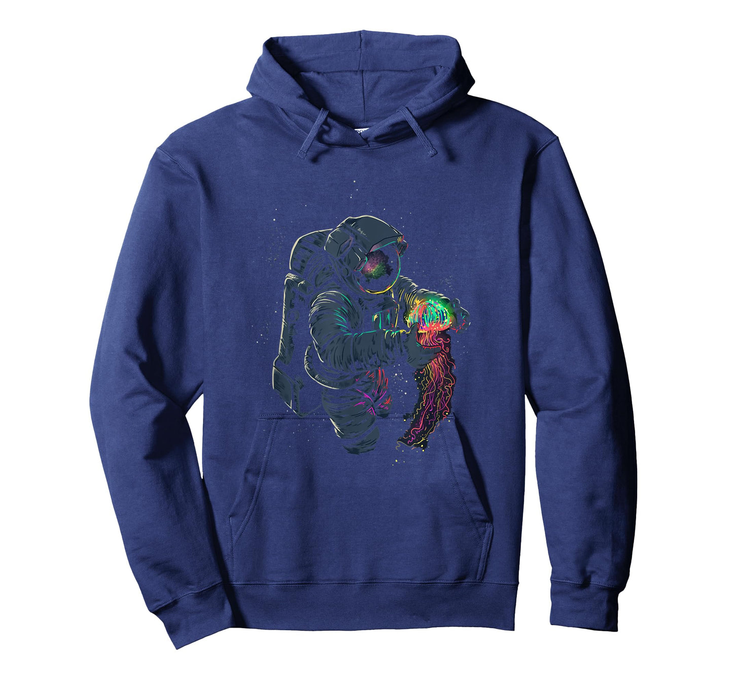 Astronaut jellyfish space universe galaxy moon T-Shirt
